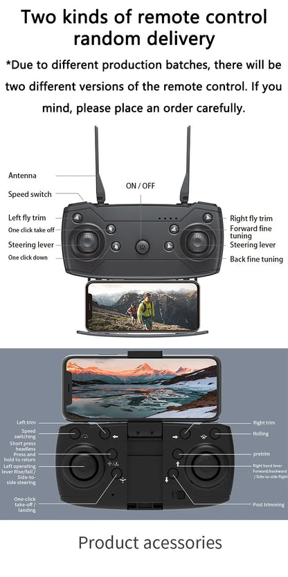 E88 Pro WIFI FPV Drone