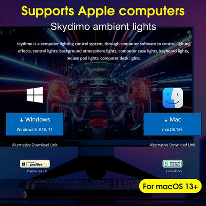 Immersion RGB Computer Screen Synchronization Glow Strip