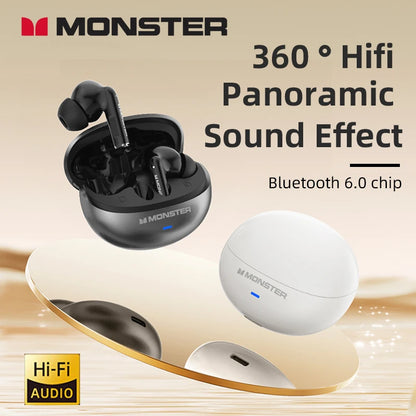 Monster MQT39 Wireless Bluetooth 6.0 Earphones