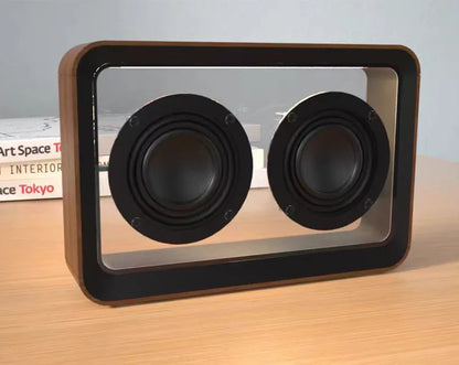 Transparent Wireless Bluetooth Speaker with Duel Horn