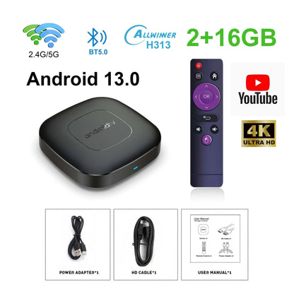 Mortal T1 Smart Android13 TV Box