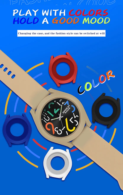 Sanda Men'S Watch Silicone Strap