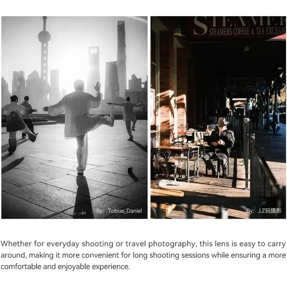 Auto Focus Lens APS-C For Fuji X Sony E Nikon Z Mount Cameras