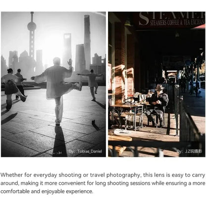 Auto Focus Lens APS-C For Fuji X Sony E Nikon Z Mount Cameras