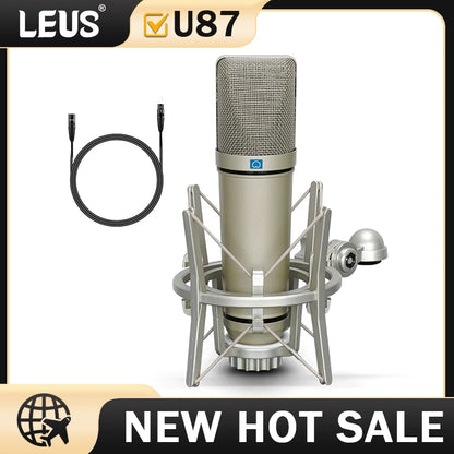 LEUS U87 AI XLR Condenser Microphone