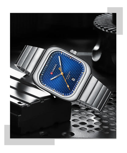 CURREN Simple Business Square Quartz Watch