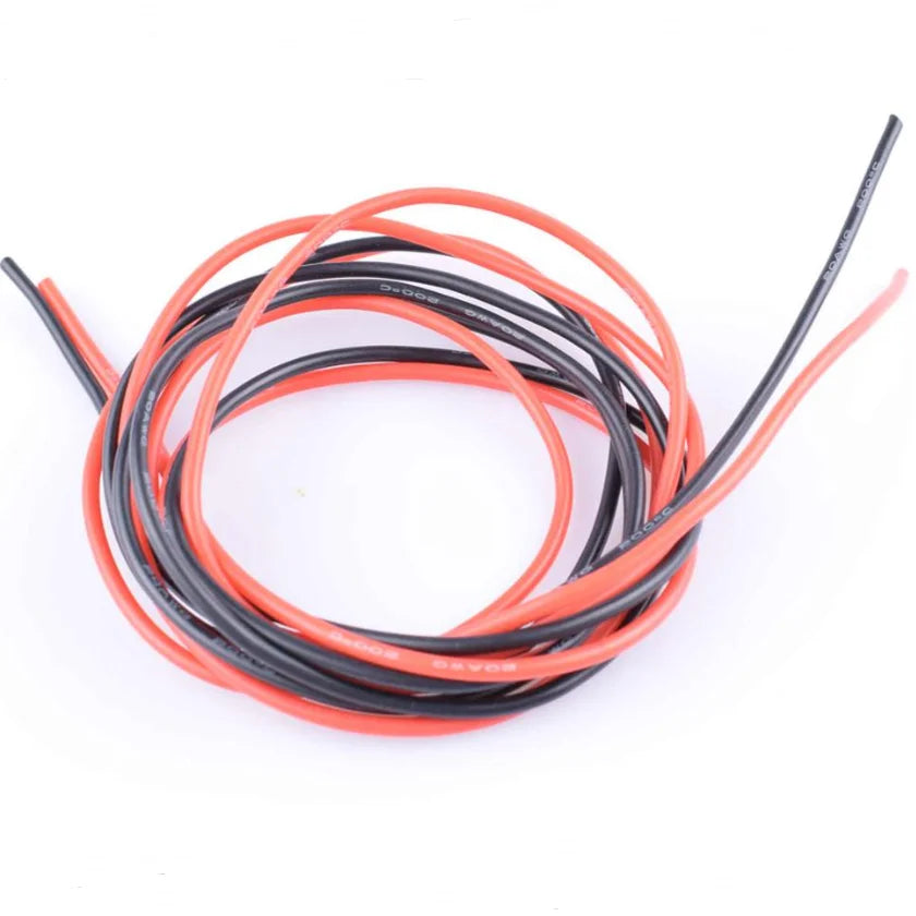 8/10/12/14/16/18/20/22/24/26/28/30awg super soft flexible factory made electric copper silicone wire cable for RC Hobby Model