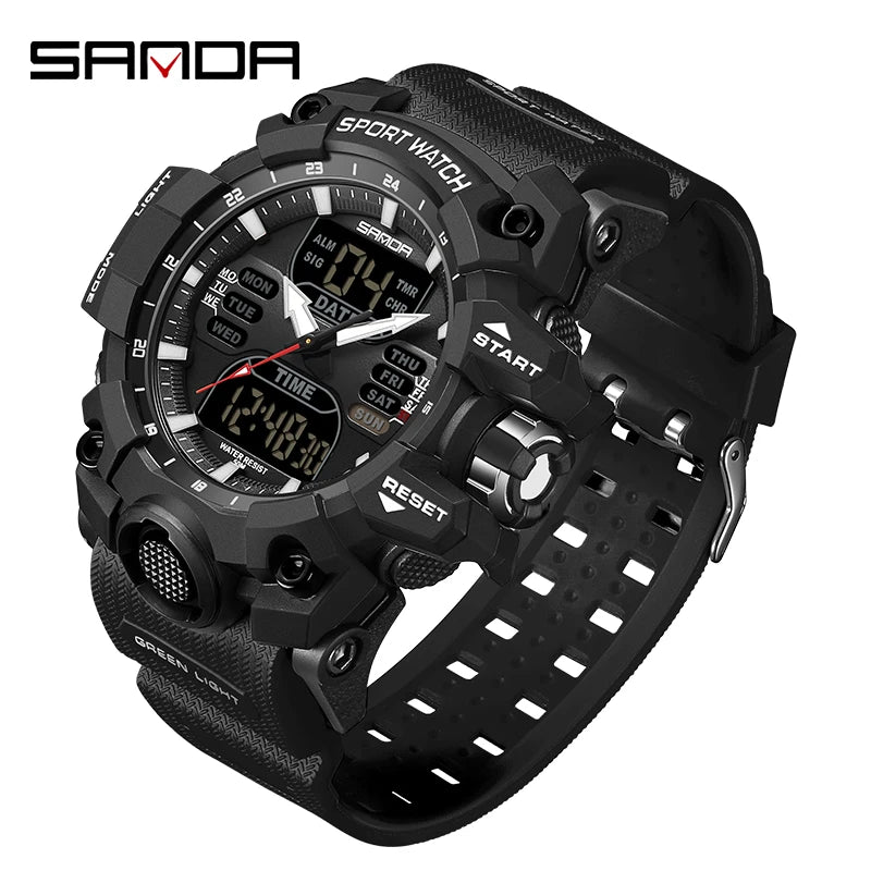 Simple Night Waterproof Sports Electronic Watch