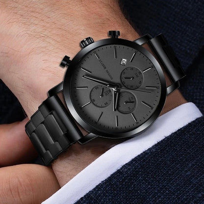 Multifunctional Quartz Wrist Watch