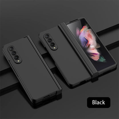 Ultra Thin Folding Shockproof Case For Samsung Galaxy Z Fold 4 6 Fold4 Fold3 Fold 5 360 Full Protection Candy Color Hard Cover