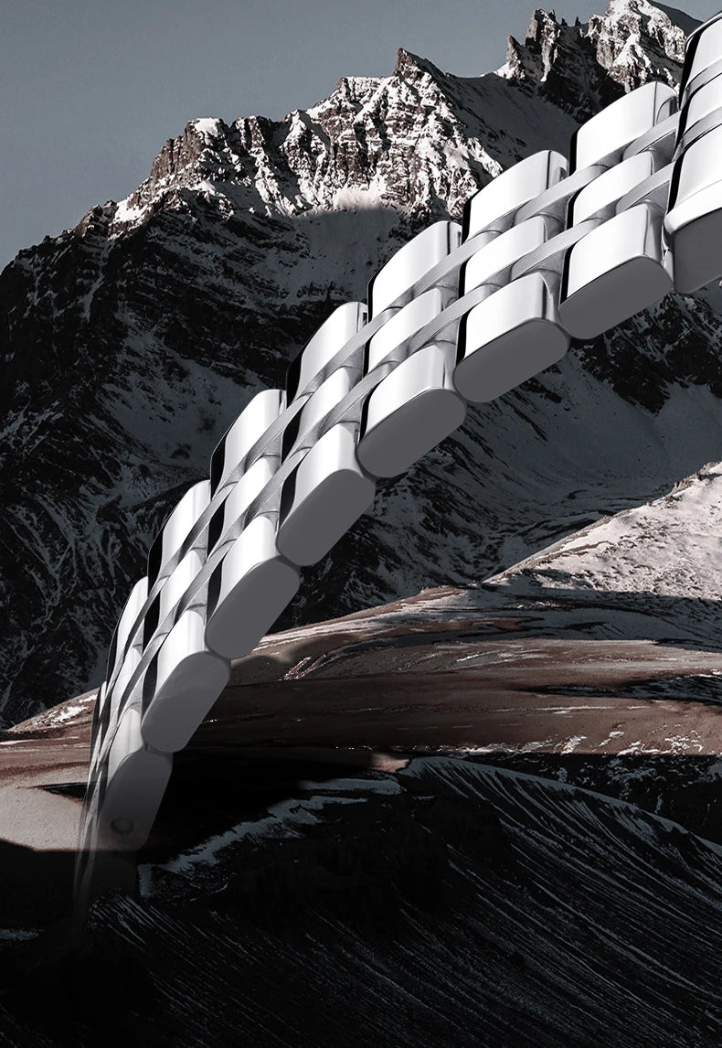 Seagull Design Date Stainless Steel Watch