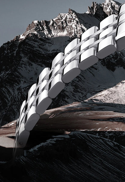 Seagull Design Date Stainless Steel Watch