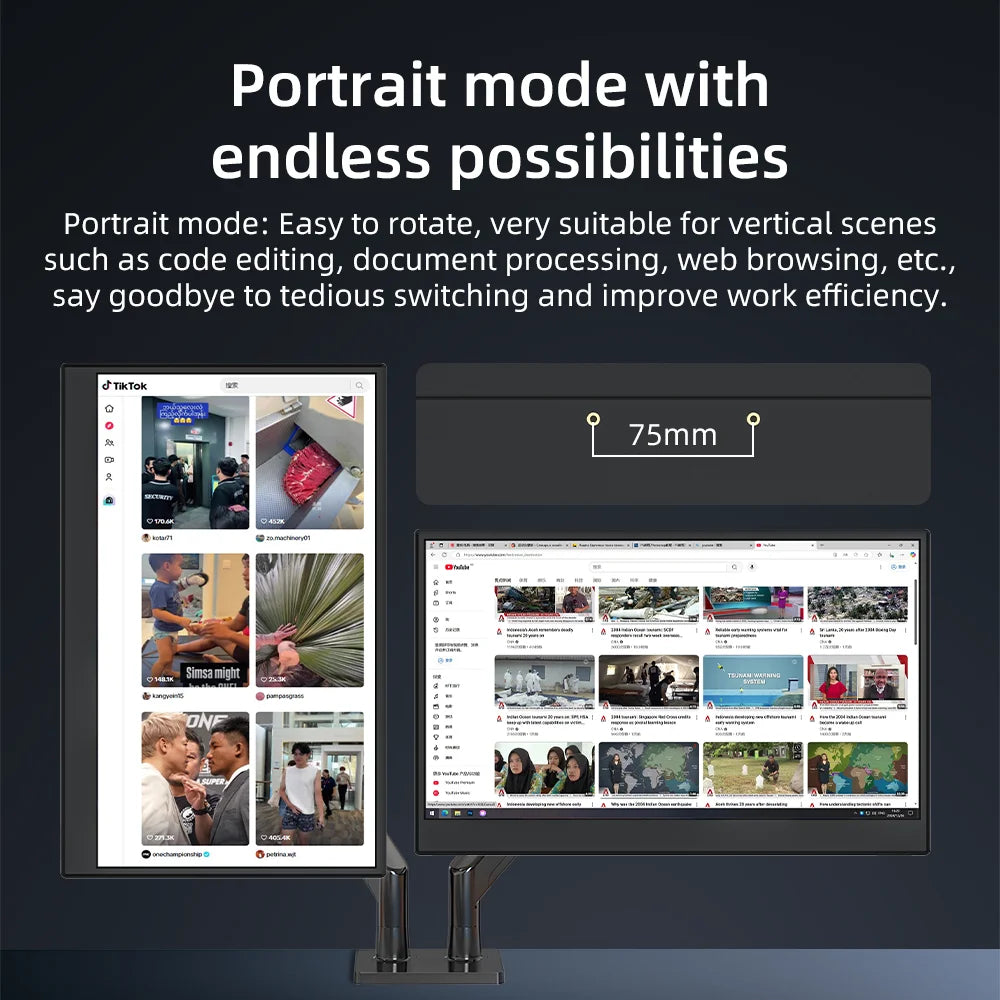BYONE 11.6 HD Portable Monitor