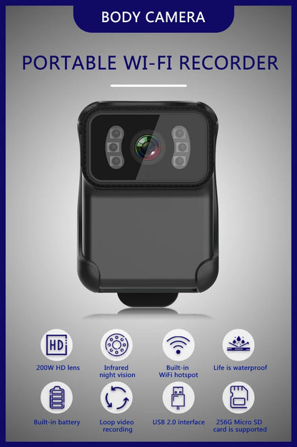 HD Portable body Action Camera