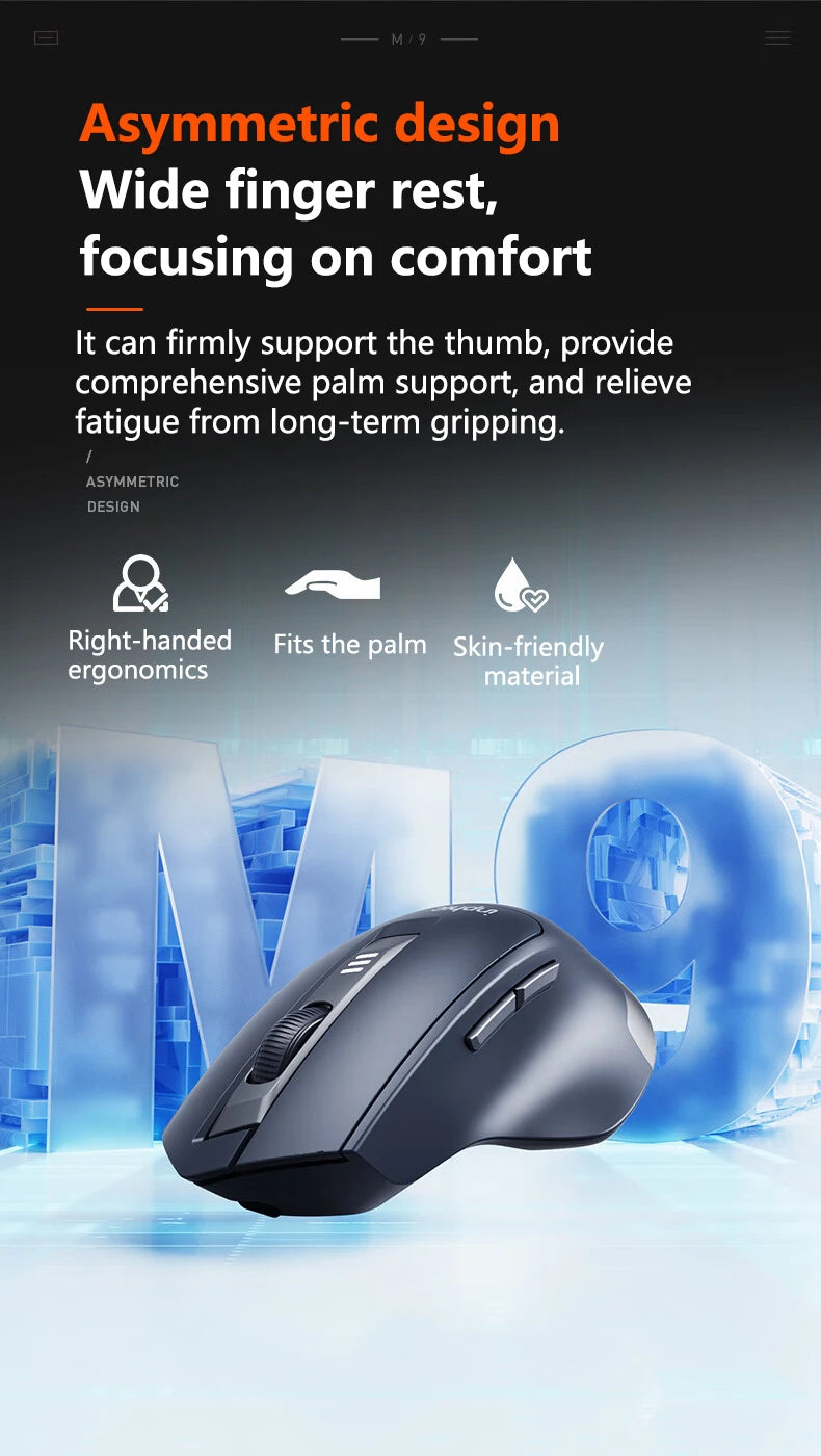 INPHIC M9 2.4G Wireless Mouse Rechargeable
