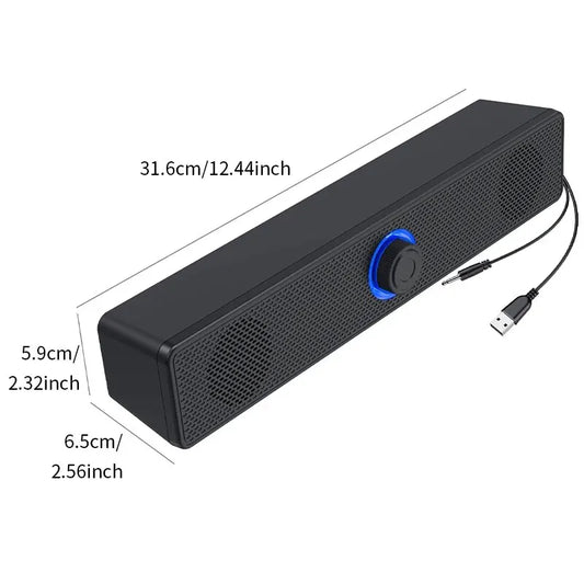 Long Desktop Dual Speaker