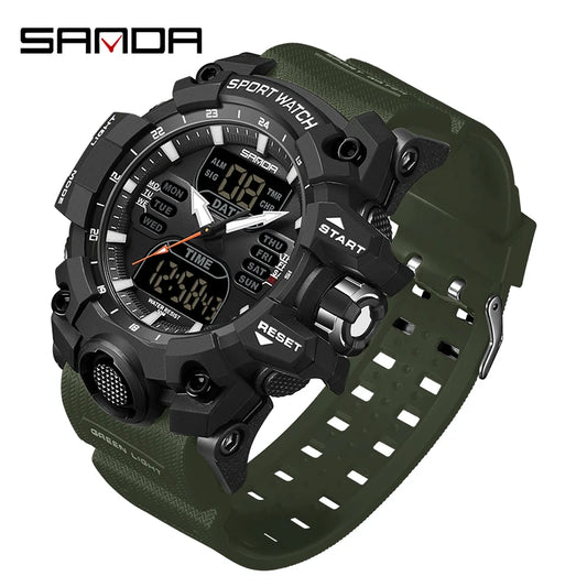 Simple Night Waterproof Sports Electronic Watch