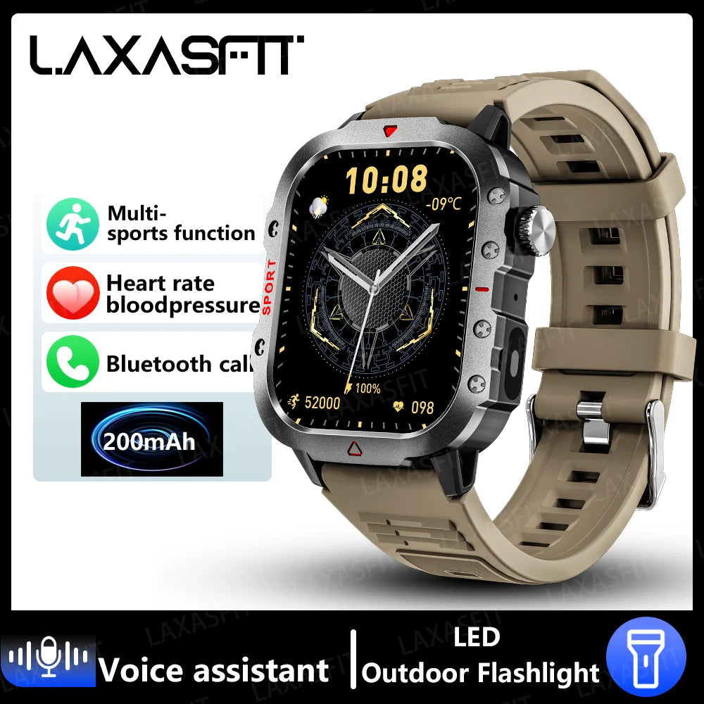 LAXASFIT LED Men's Smartwatch