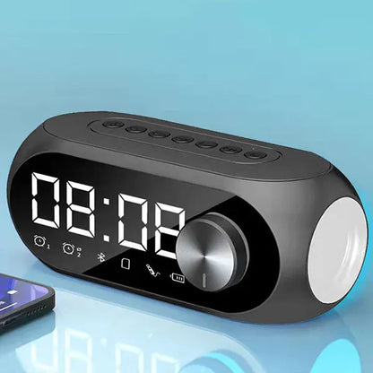 Alarm Clock Radio FM Bluetooth Speaker