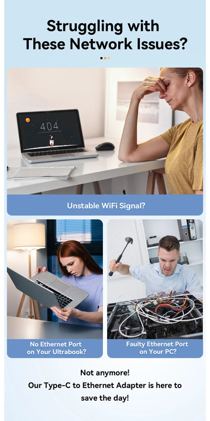 Essager Type-C to Ethernet Adapter