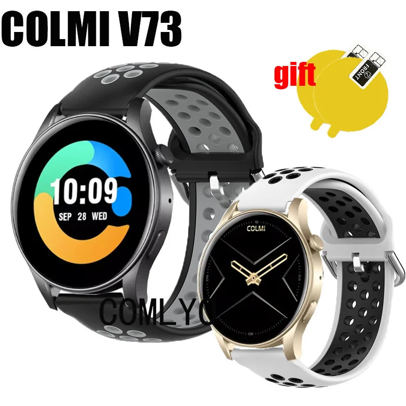 COLMI V73 Strap Silicone Breathable Smart Watch