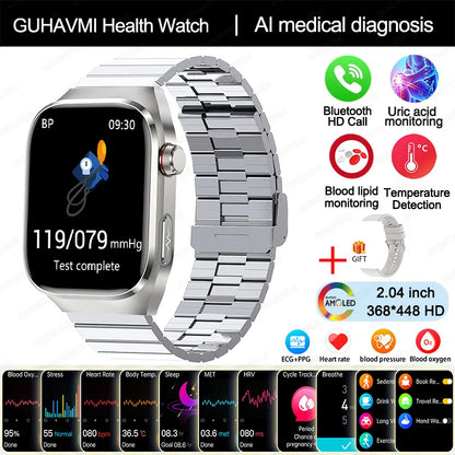 Uric Acid Body Fat Smartwatch
