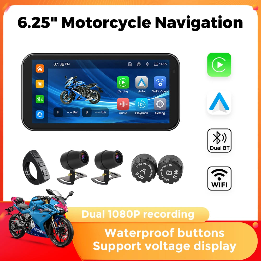 Portable 6.25 inch IP67 Recorder