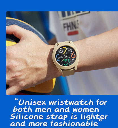 Sanda Men'S Watch Silicone Strap