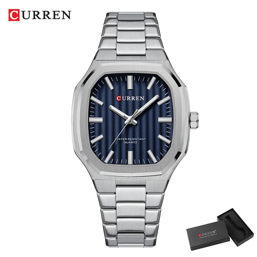 CURREN Luxury Business Square Watch