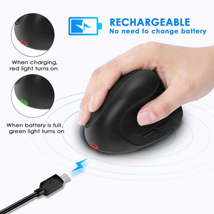 BTS-908 Mice Ergonomic Wireless Mouse