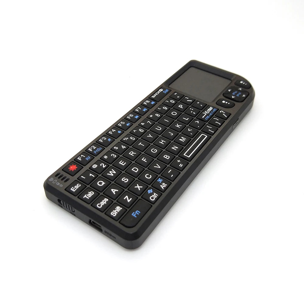 Wireless Keyboard Handheld With Touchpad Mouse