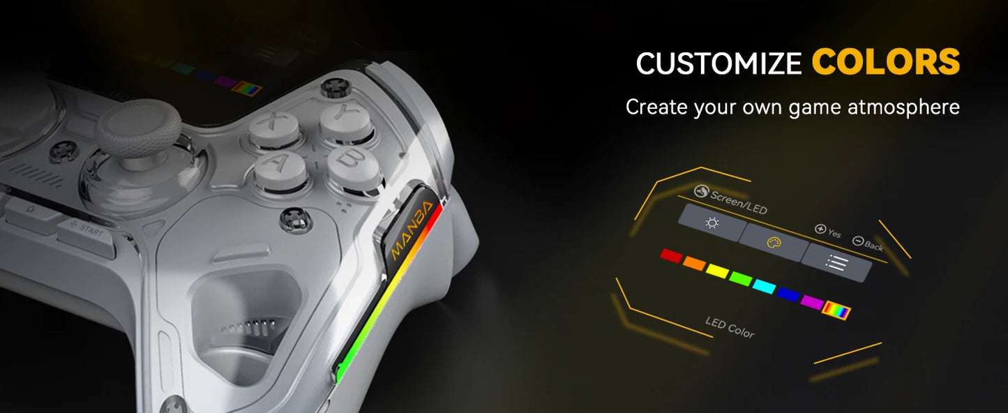 Wireless Gaming Controller with Charging Dock