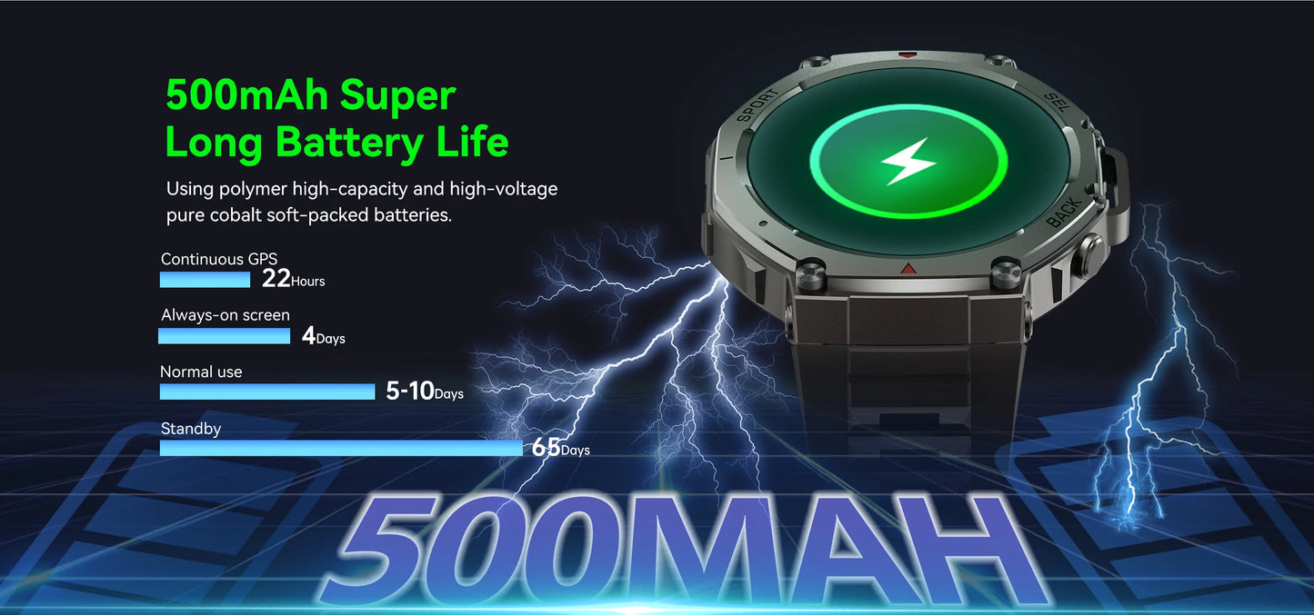 10ATM Ultra GPS Smart Watch