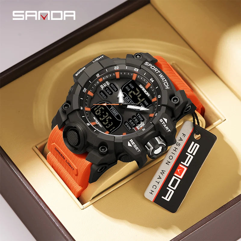 Simple Night Waterproof Sports Electronic Watch