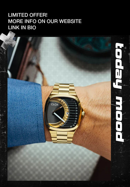 CILOA Retro Square Watch
