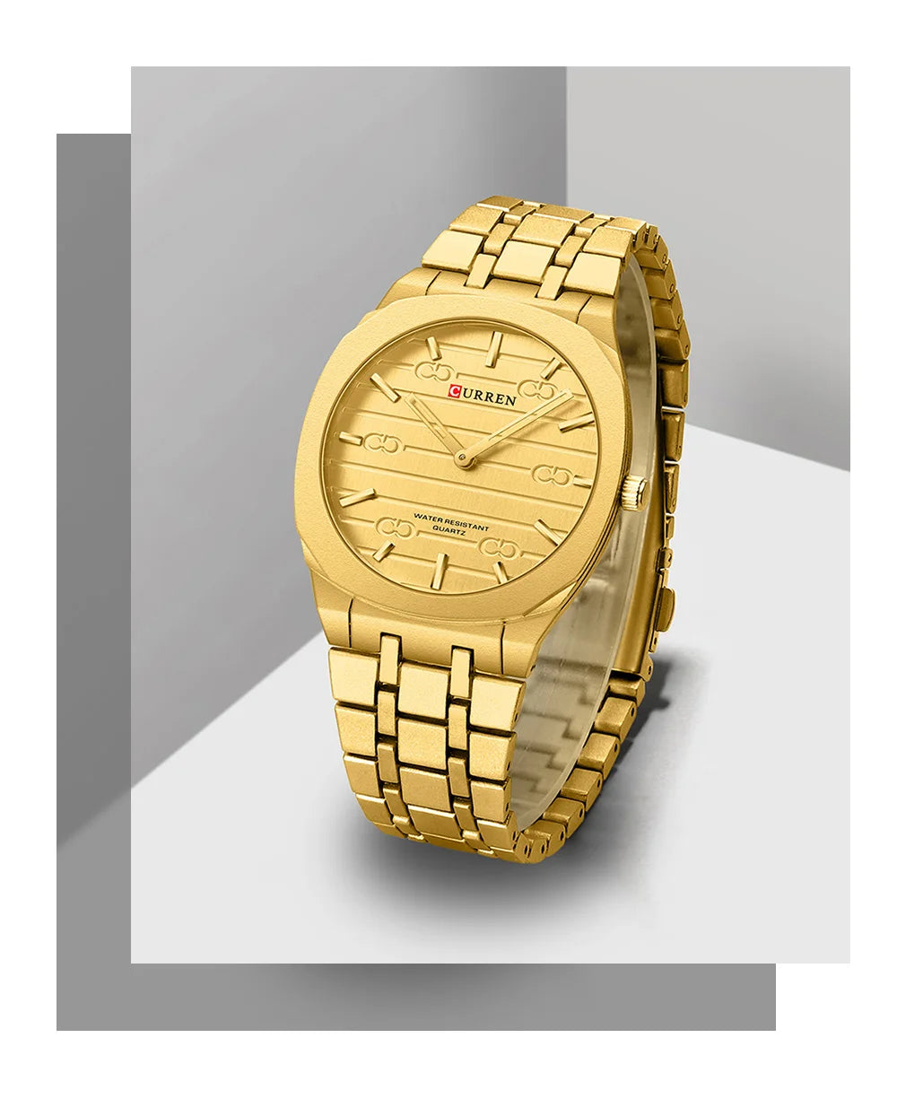 CURREN Thin Quartz Watch