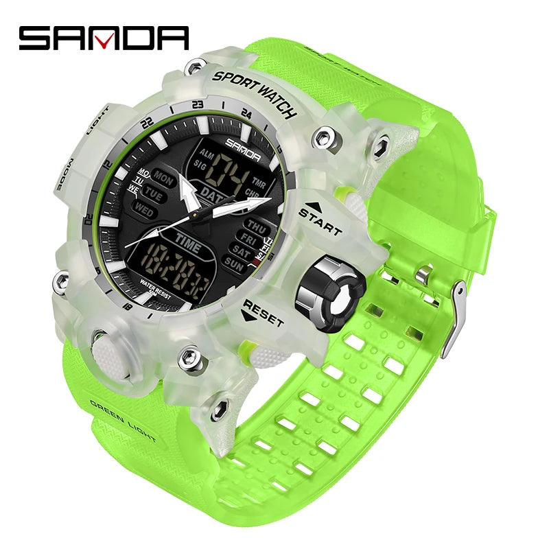 Simple Night Waterproof Sports Electronic Watch