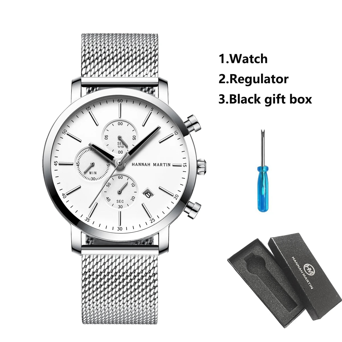 Multifunctional Quartz Wrist Watch