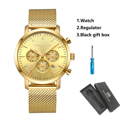 Multifunctional Quartz Wrist Watch