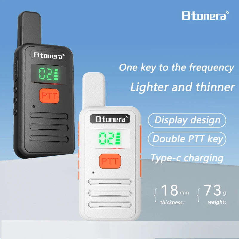 BTDX Mini Walkie Talkie