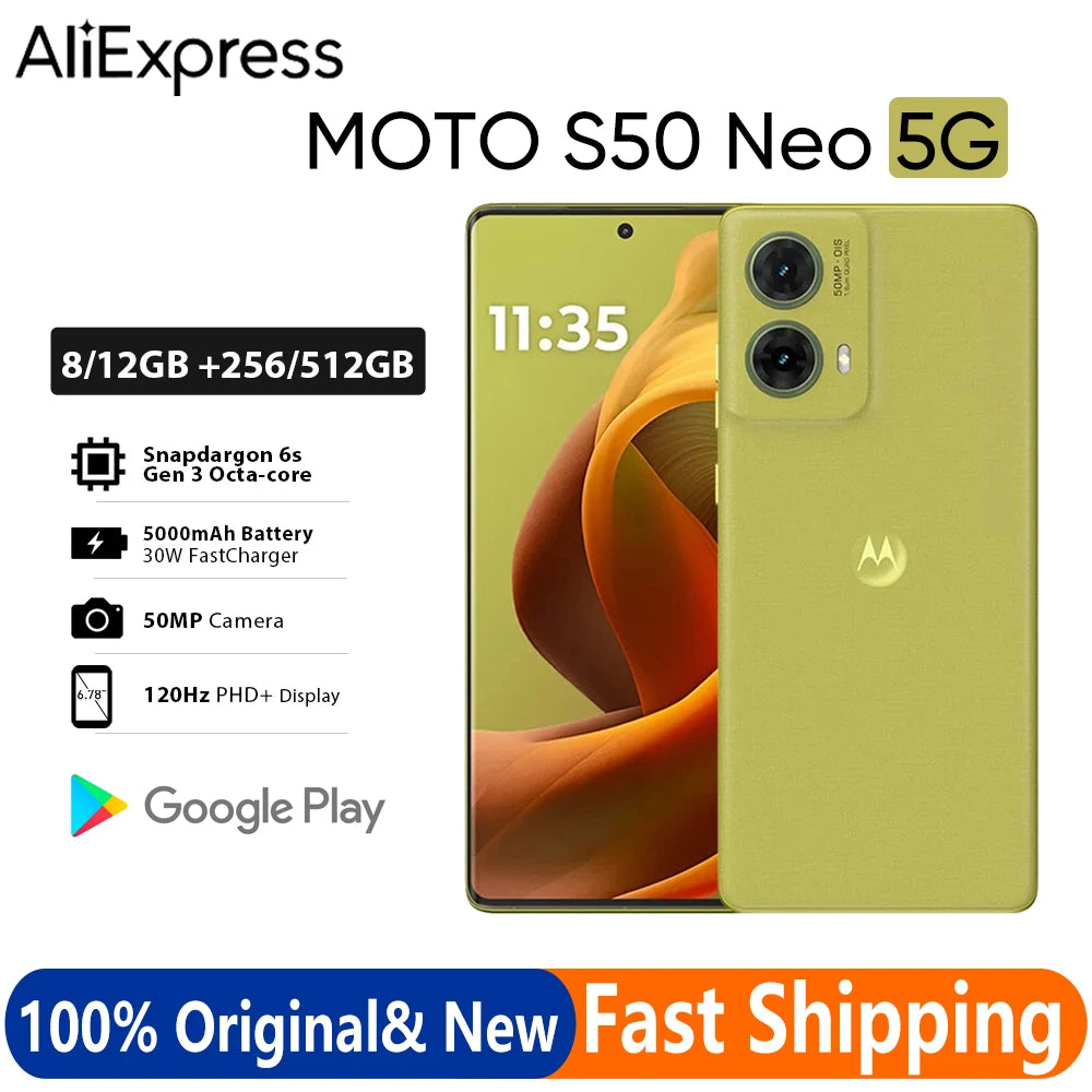 Motorola Moto S50 Neo Cell Phone