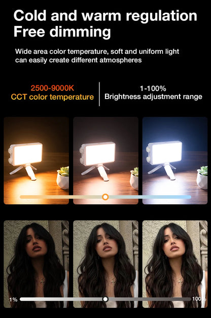 Video Light 40W Portable Cam Light