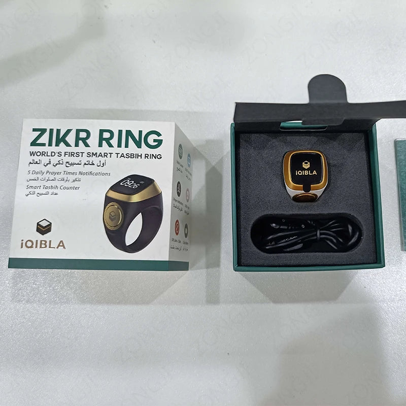 IQibla Smart Zikr Ring Praise Tasbih Tally Electronic Digital Counter