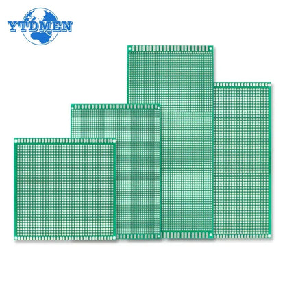 1PCS Single Sided PCB Universal Printed Circuit Board 2x8 3x7 4x6 6x8 10x10 10x15 10x22 12x18 15x20 20x30CM DIY Breadboard Plate