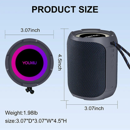 40W Portable Bluetooth Speaker 360 Degree