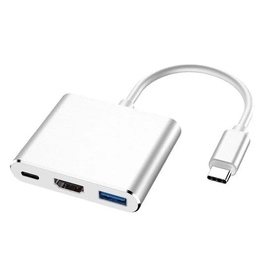 Type C To HDMI 3 in 1 USB Cable Converter