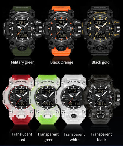 Simple Night Waterproof Sports Electronic Watch