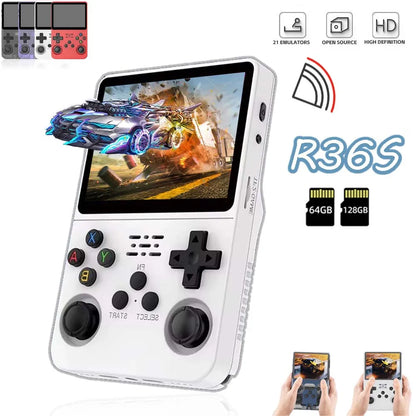 R36S Handheld Game Console