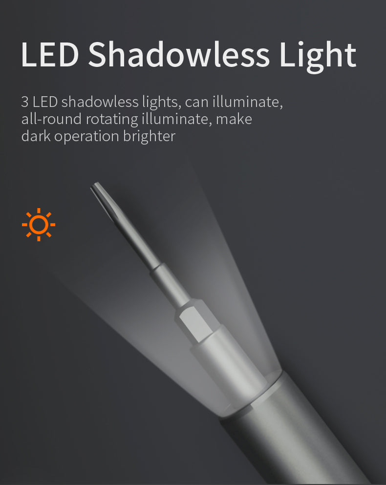 62/6 in 1 Electric Screwdriver Set