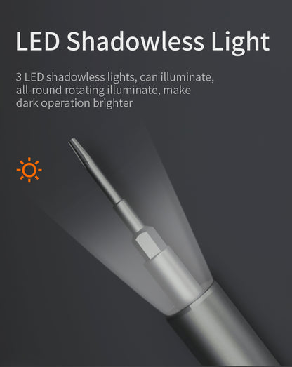 62/6 in 1 Electric Screwdriver Set